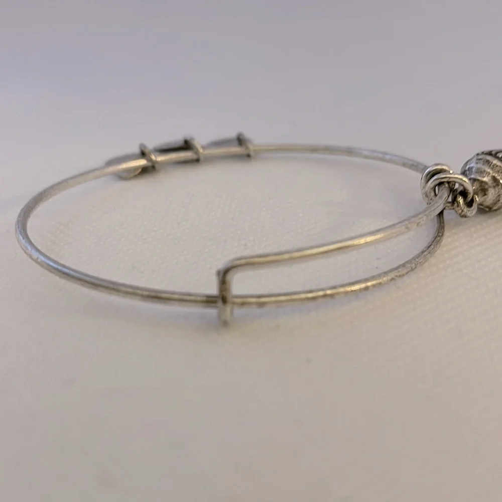 Brighton and Alex & Ani Silver Bangle Bracelets Cross, Cupcake, Friends Forever